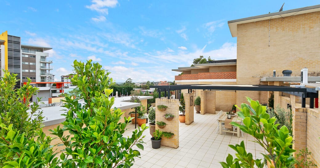 Apartment balcony